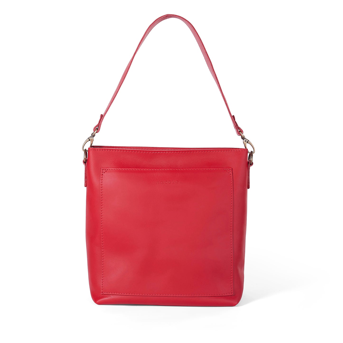 Josie Prism Leather Shoulder Bag with Sling - LAST OF KIND