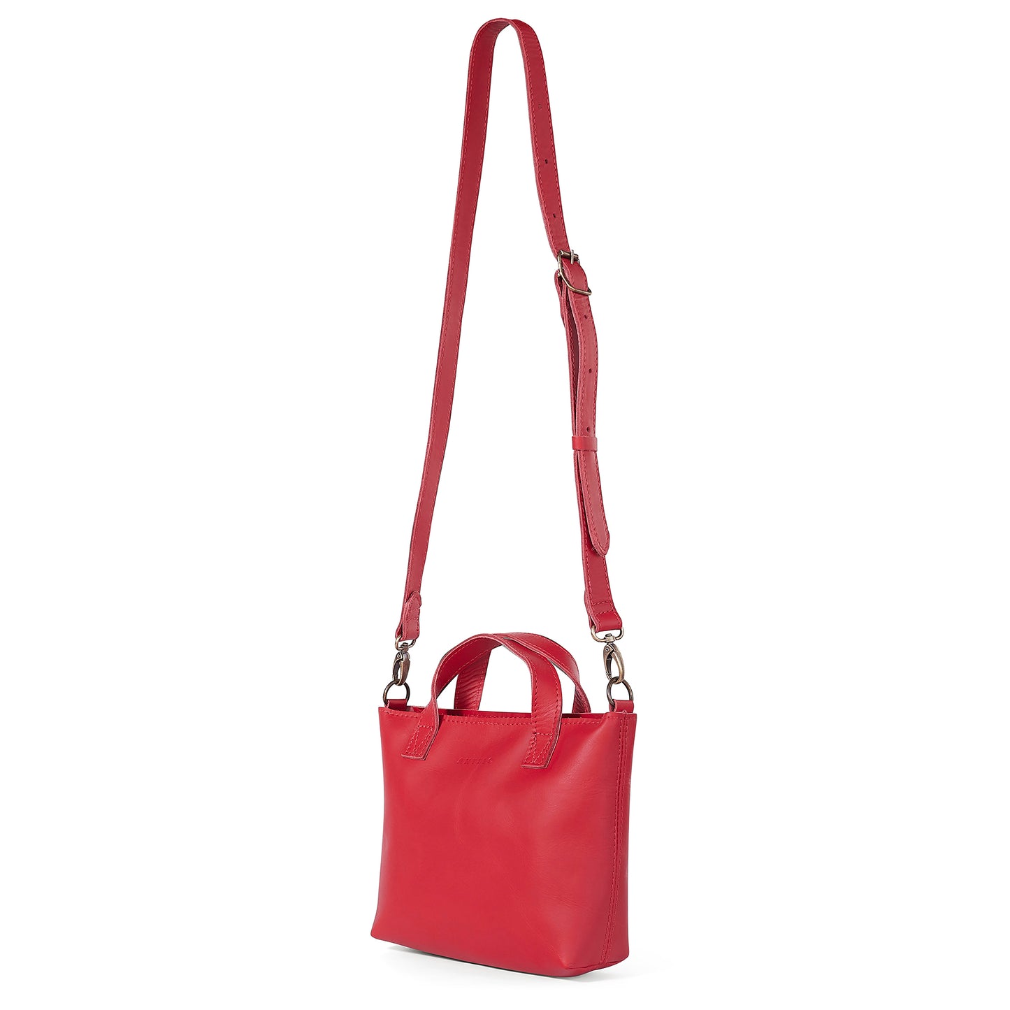 Zazi Petite leather crossbody tote - LAST OF KIND