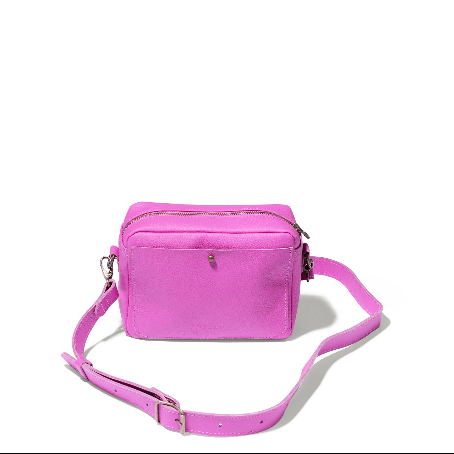 Nixie Leather Camera Crossbody - CLEARANCE