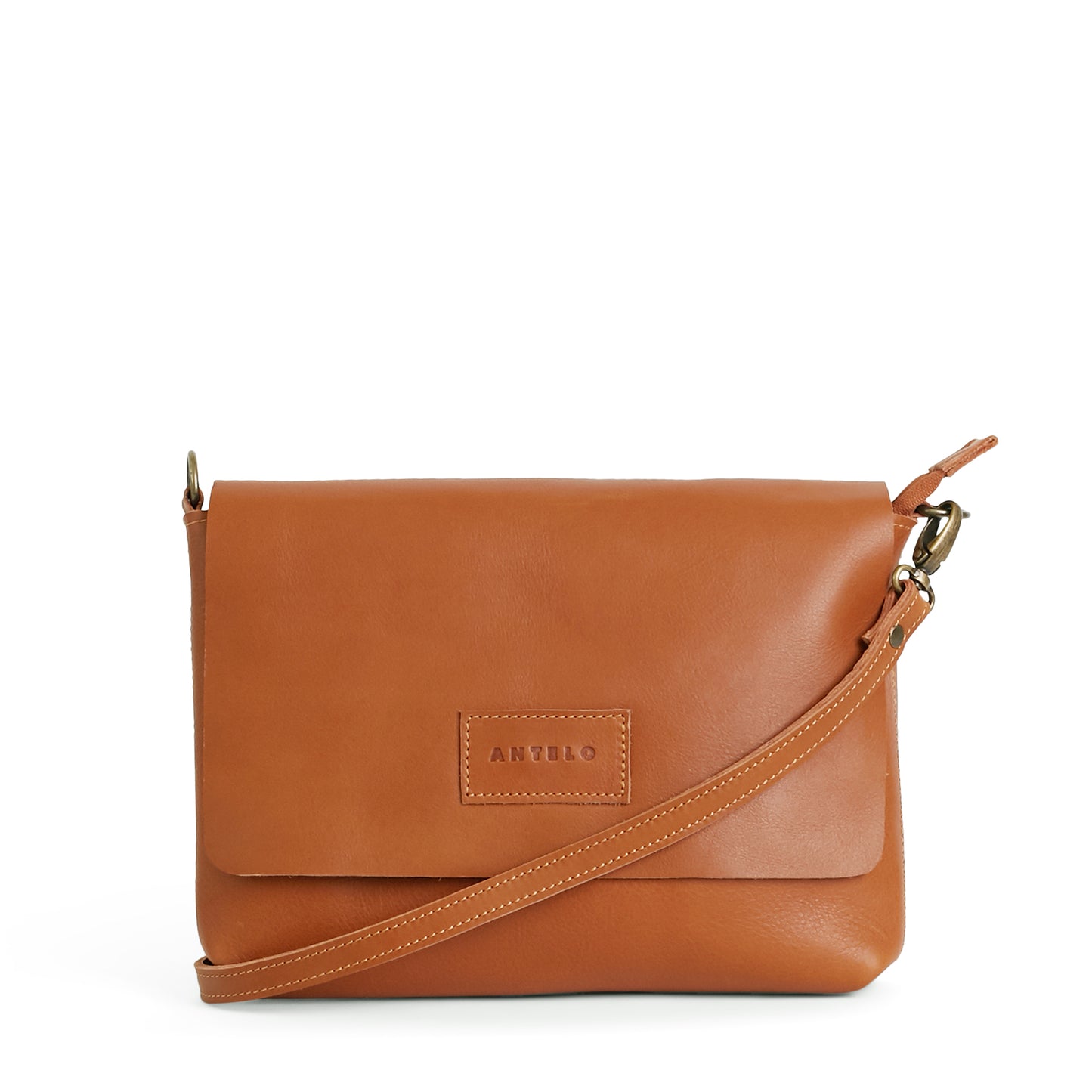 Jeanie XL leather crossbody