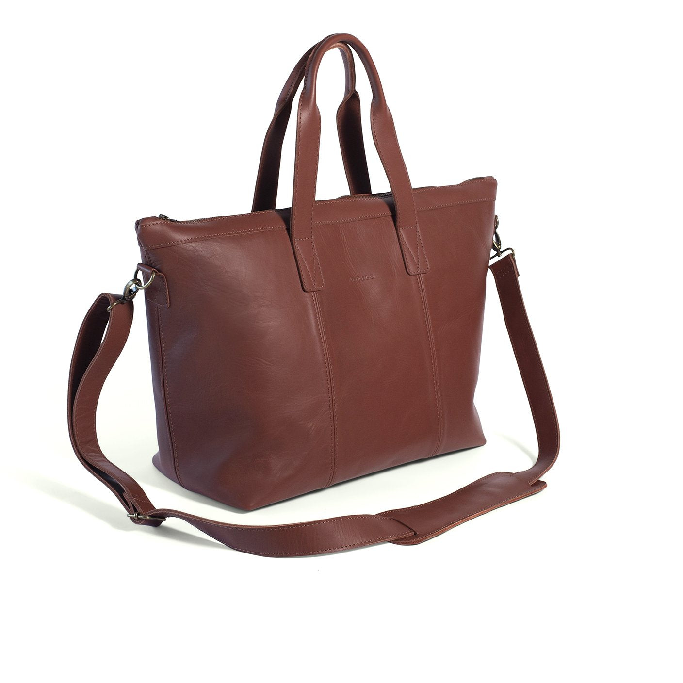 Murray leather overnight bag - MINOR FLAW