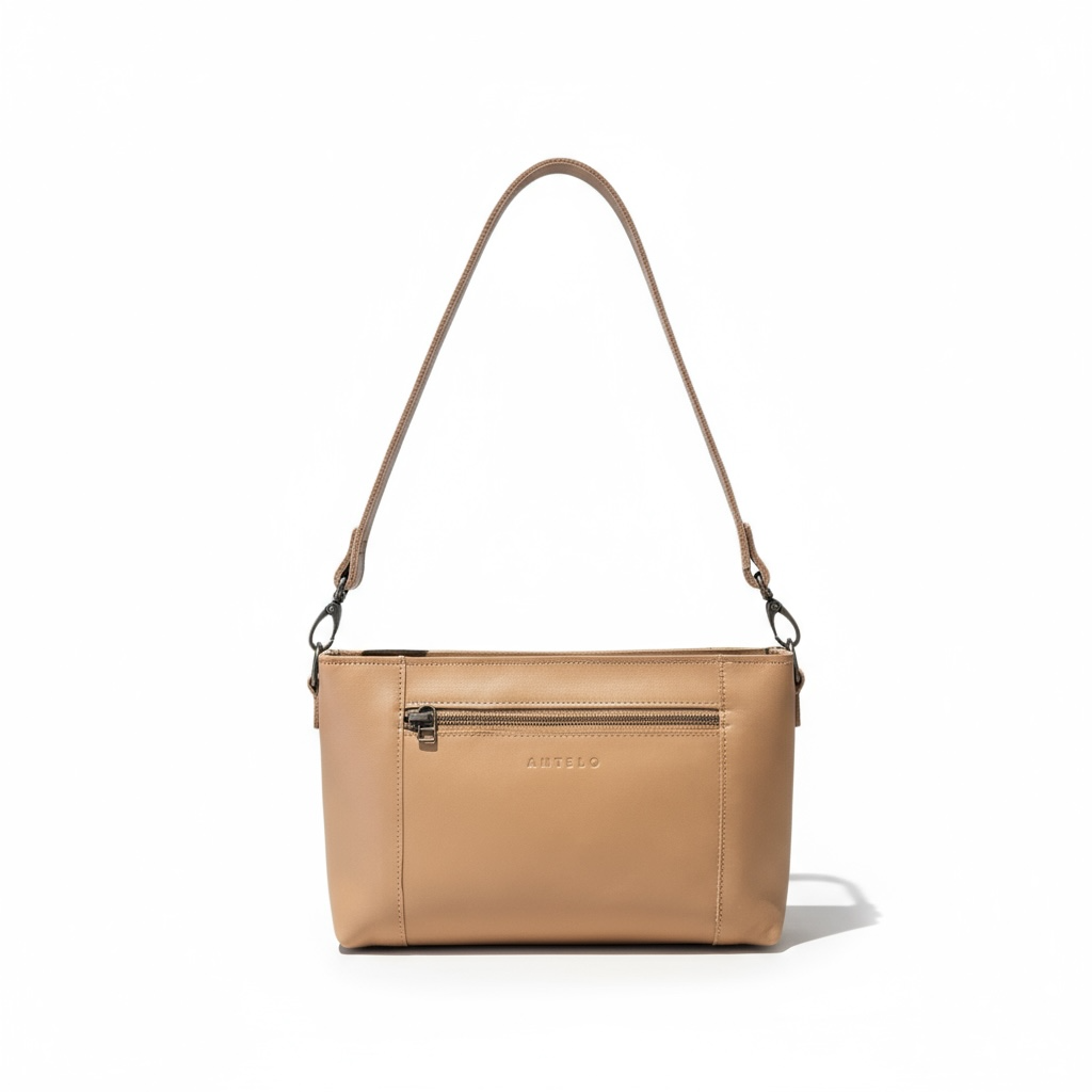 Margo Leather Crossbody + Shoulder Strap