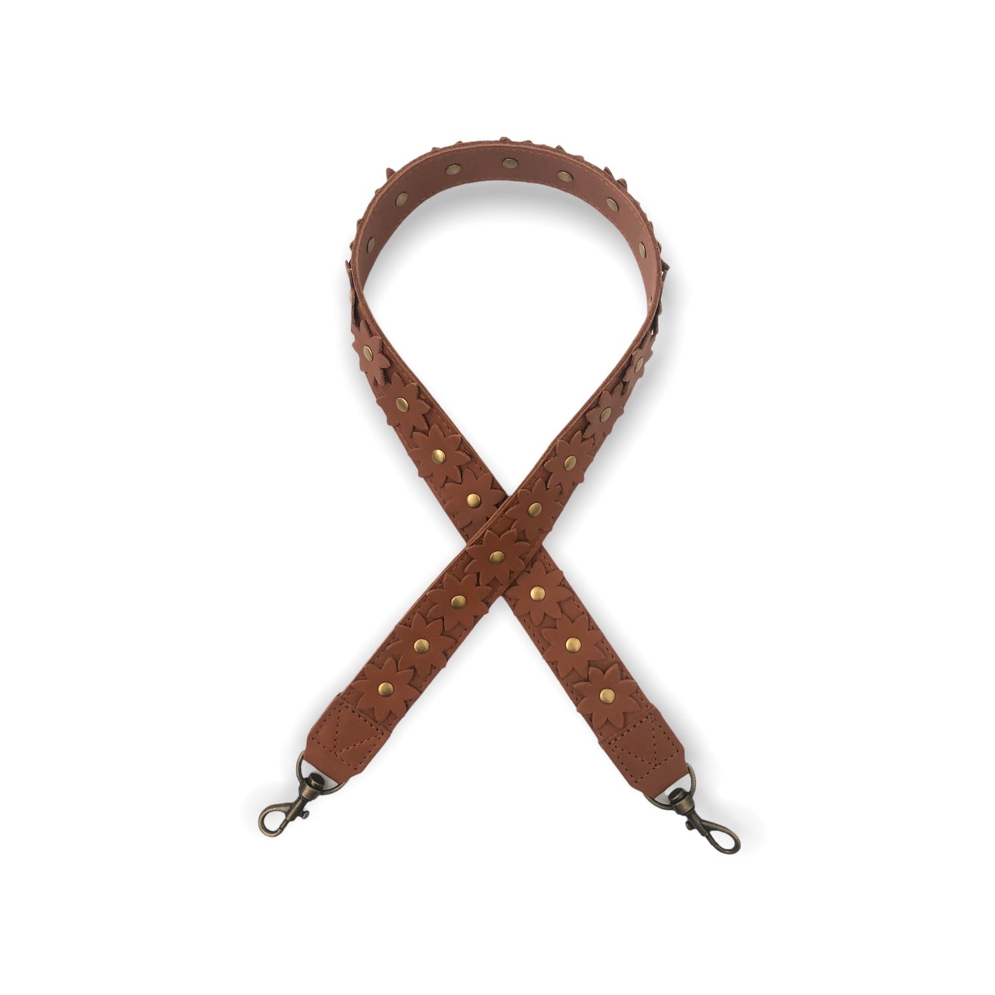 Sunny Bloom Leather Bag Strap - End of Season