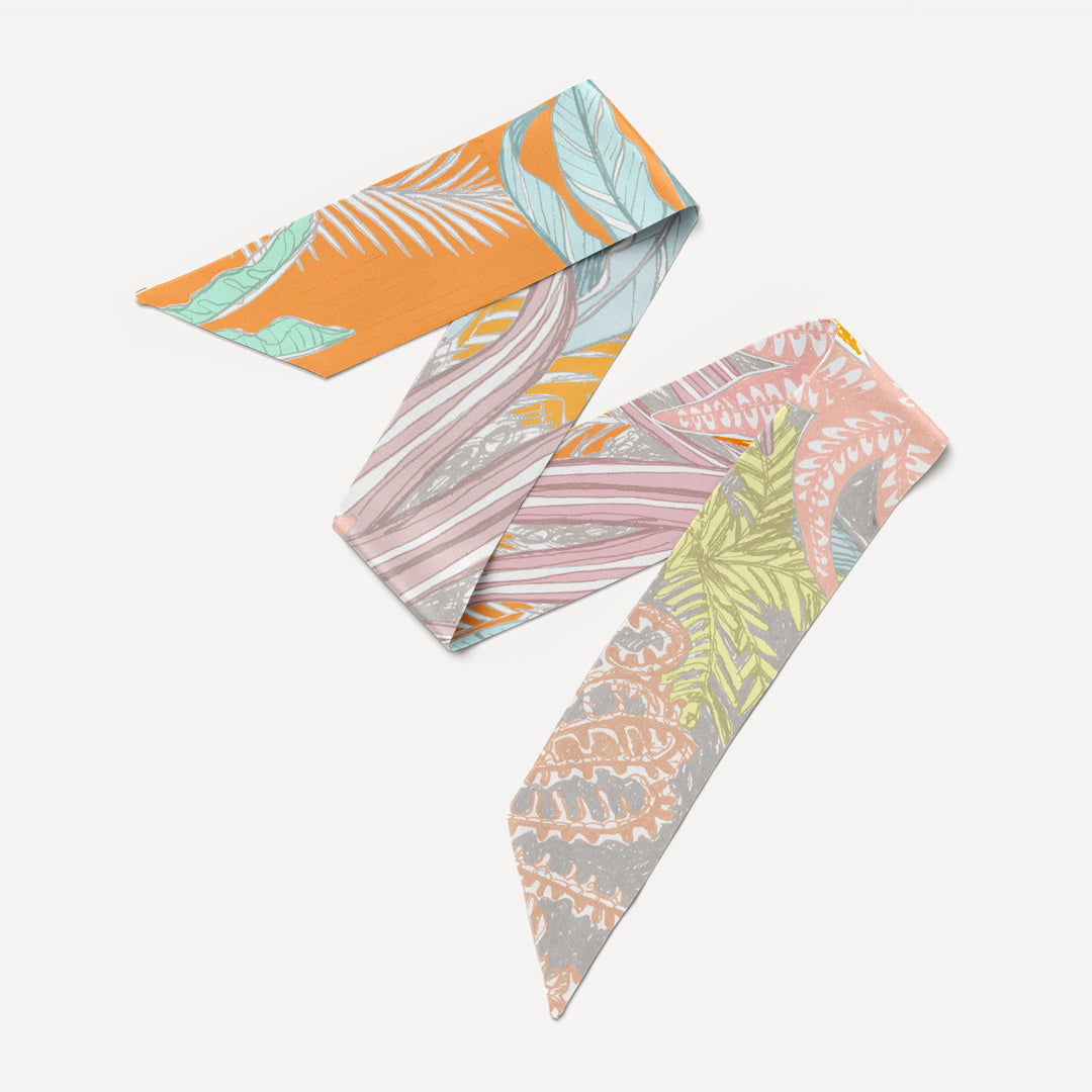 Wanderland Collective Silk Twilly