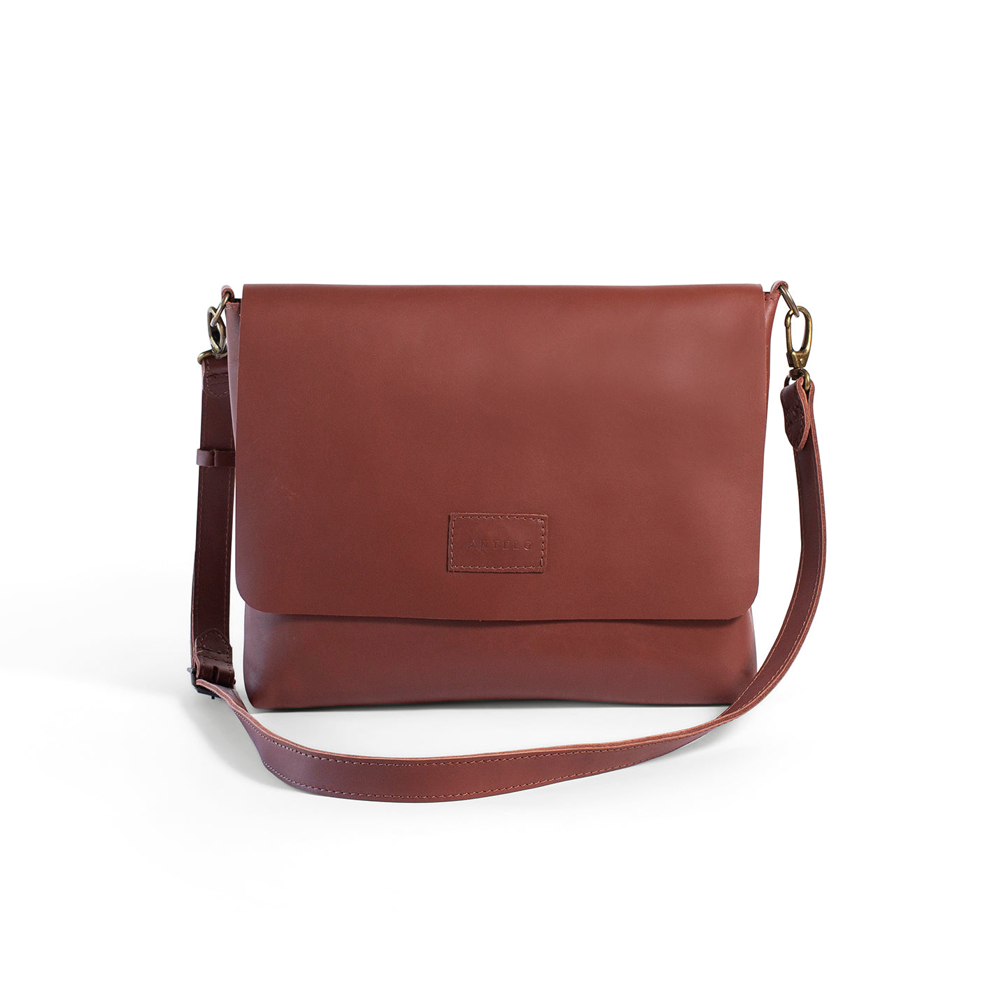 Riley 13" Minimalist Leather Laptop Sling - MINOR FLAW