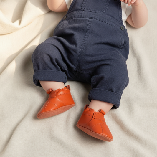 Reece leather baby shoes - OUTLET