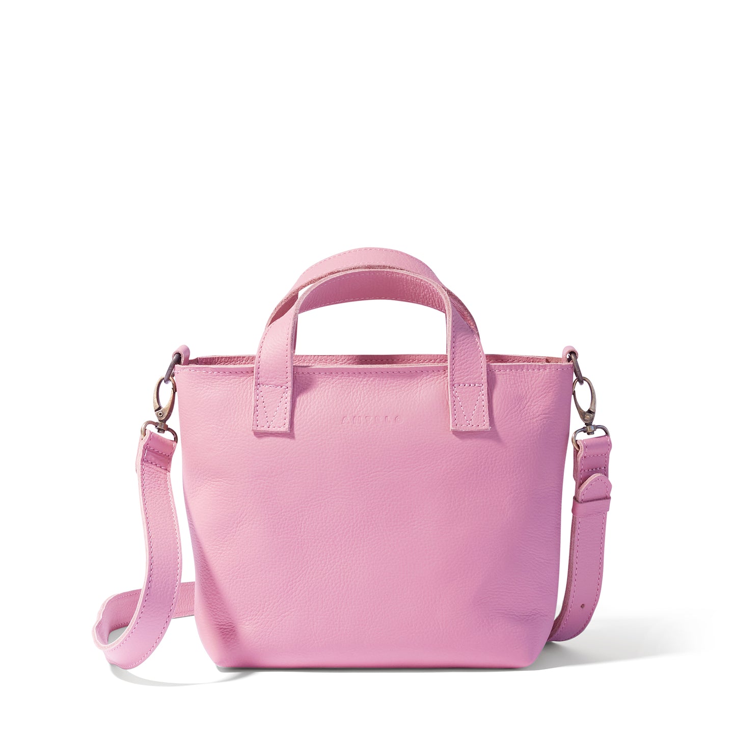 Zazi Petite leather crossbody tote