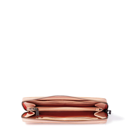 Hayley leather zip-around wallet - End of Season