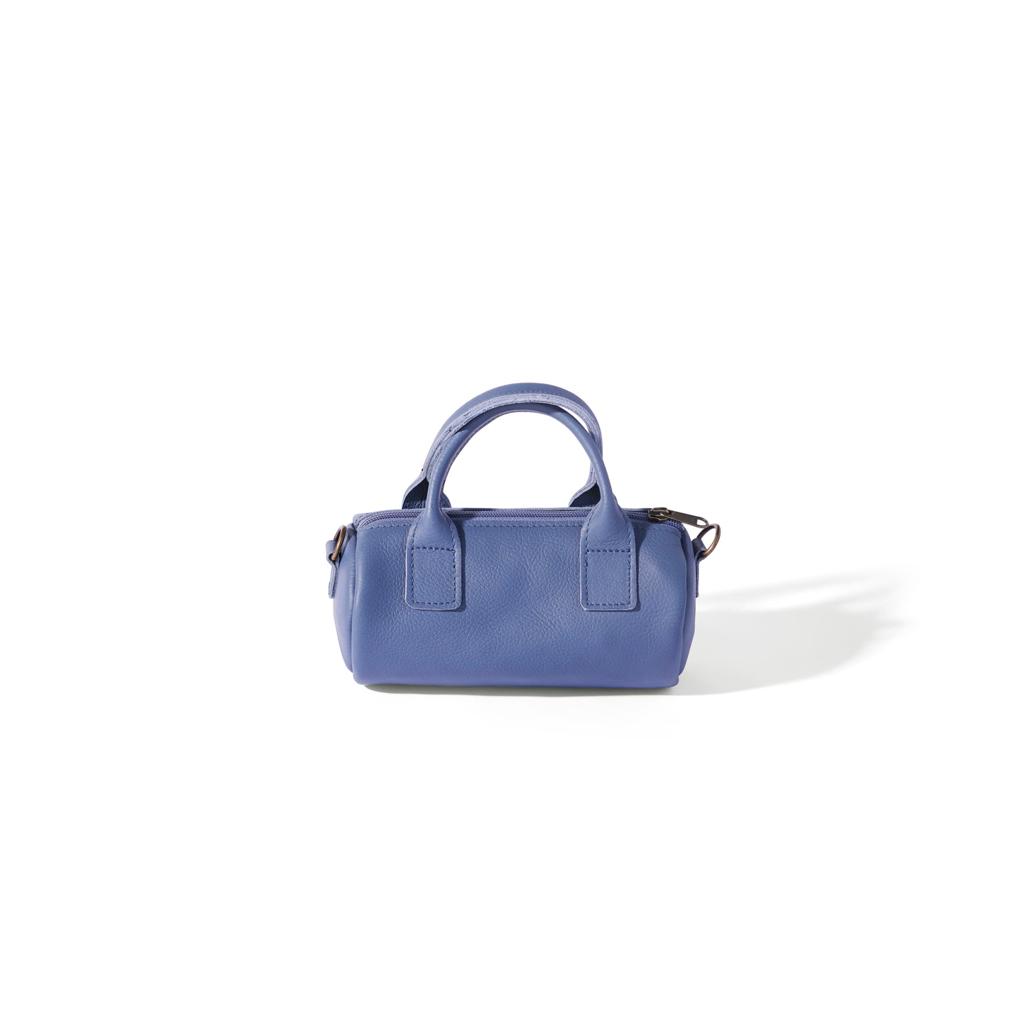 Indo leather mini barrel crossbody - CLEARANCE