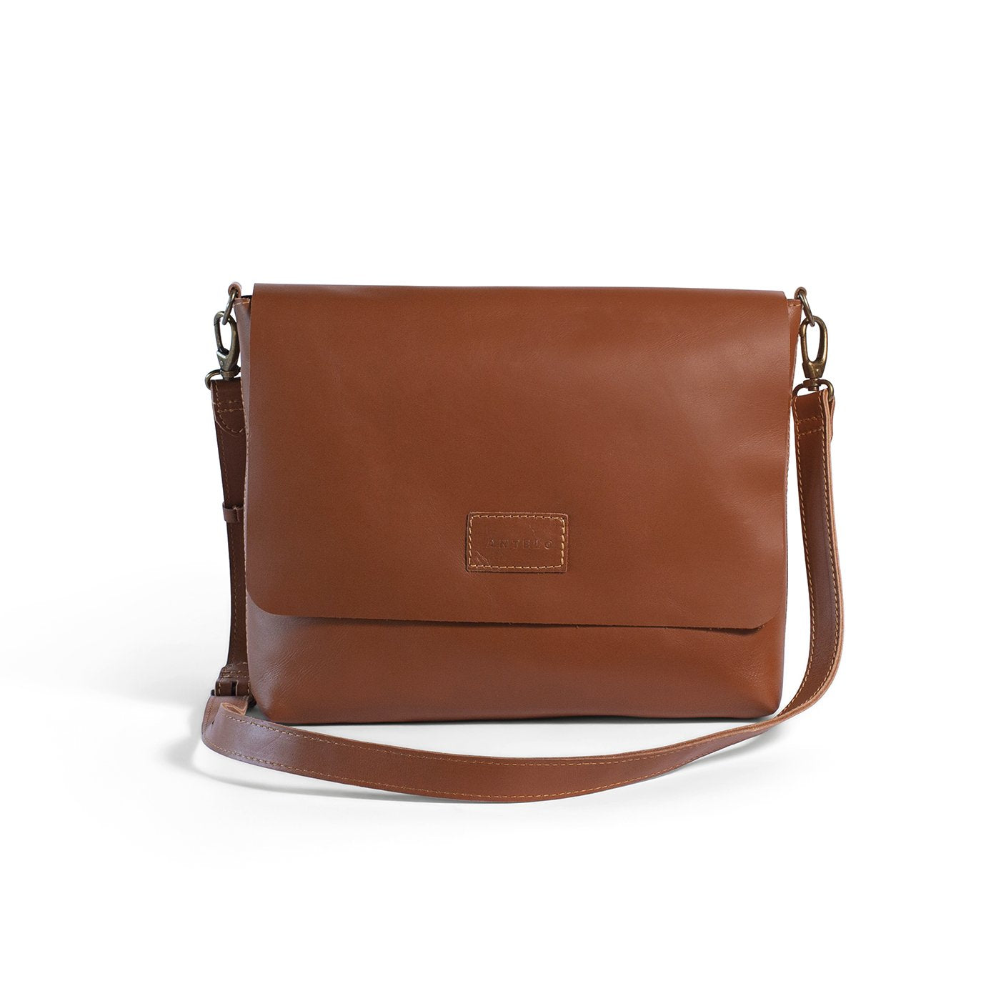 Riley 13" Minimalist Leather Laptop Sling - MINOR FLAW