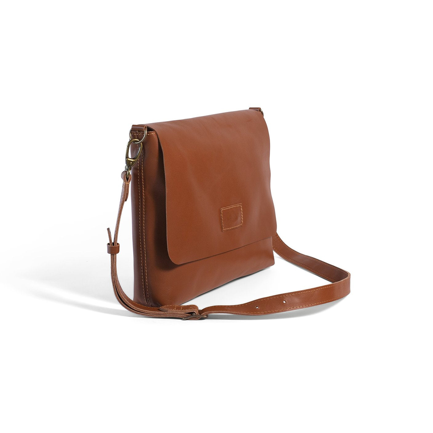 Riley 13" Minimalist Leather Laptop Sling - MINOR FLAW