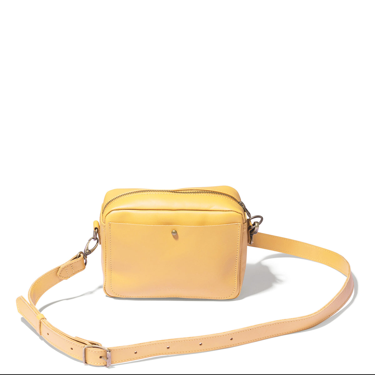 Nixie Leather Camera Crossbody