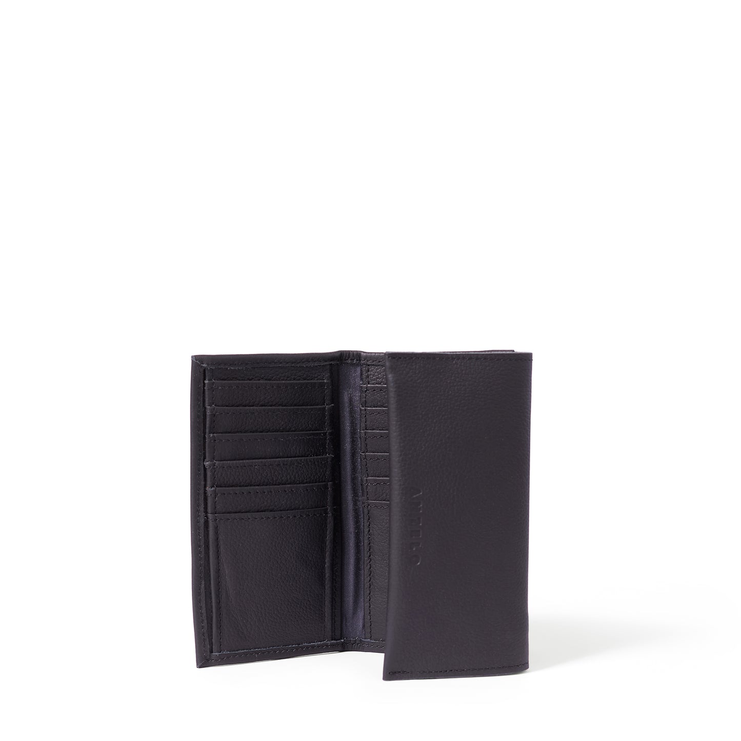 Evie Three-Quarter Leather Trifold Wallet - CLEARANCE