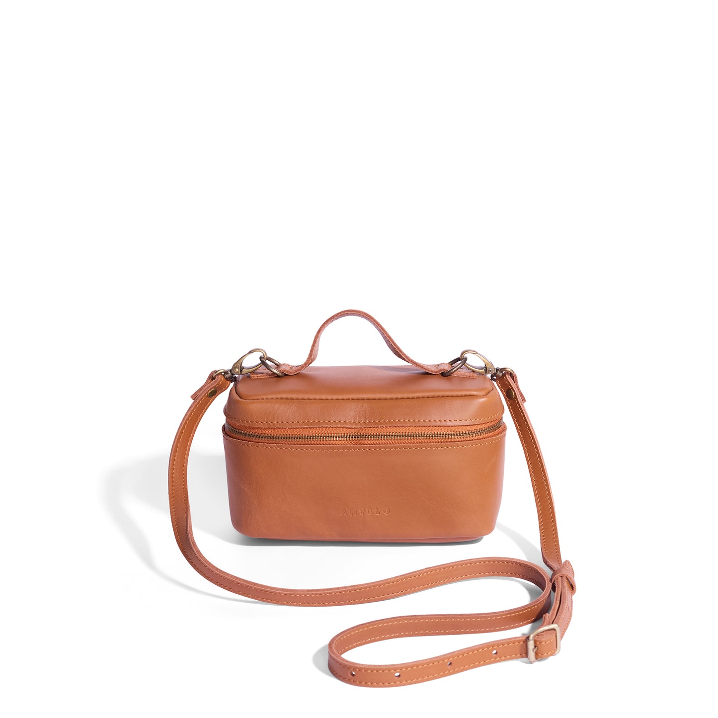 Sigma leather vanity crossbody