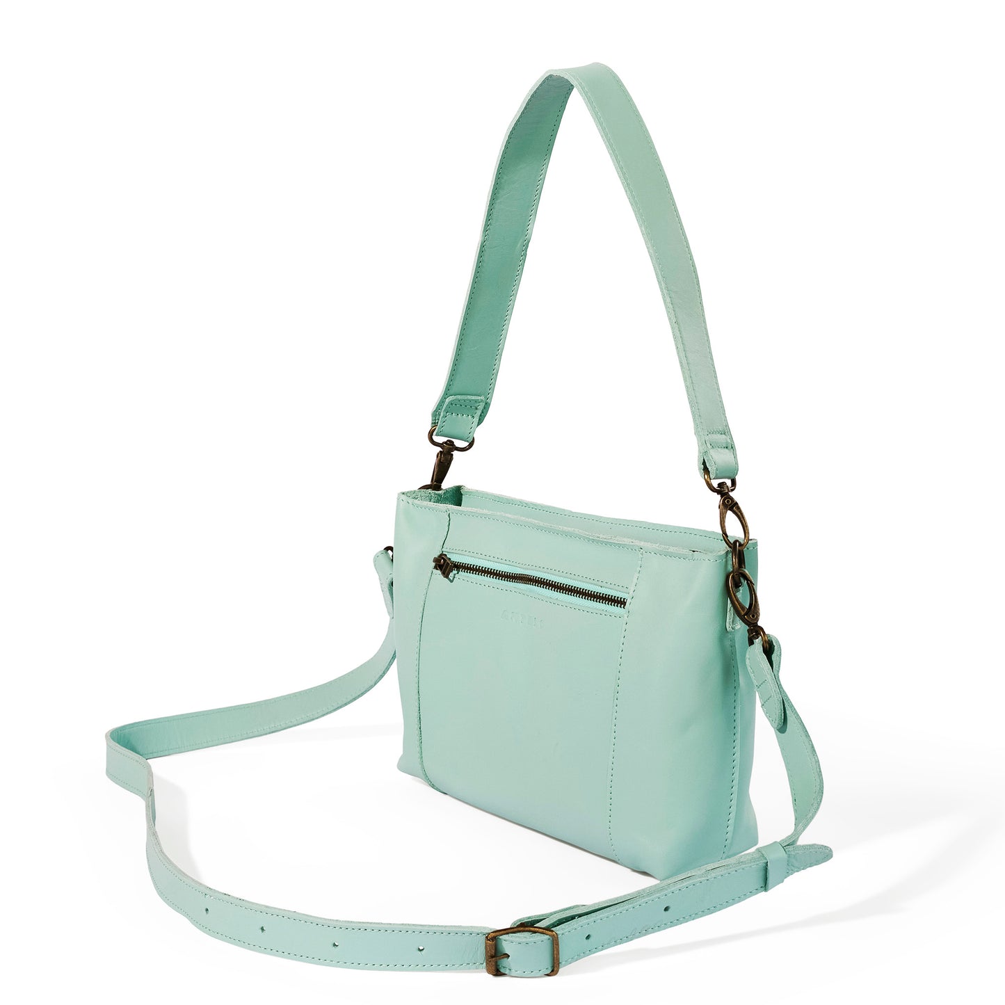 Margo Leather Crossbody + Shoulder Strap