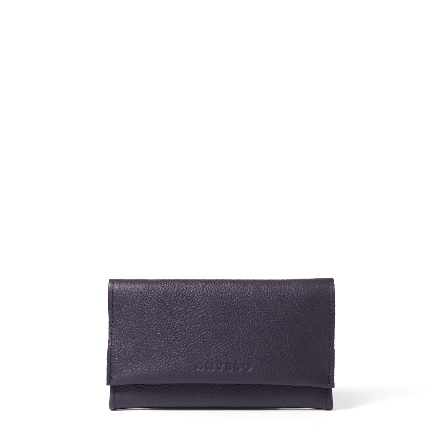 Evie Three-Quarter Leather Trifold Wallet - CLEARANCE