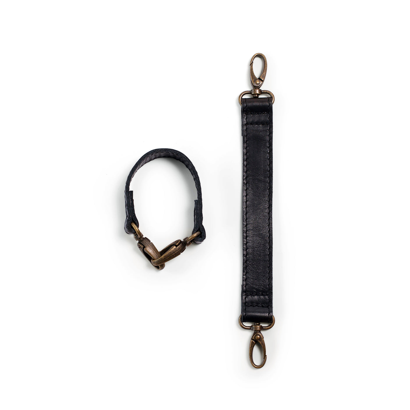Leather Stroller Strap Set of 2 - End of Range