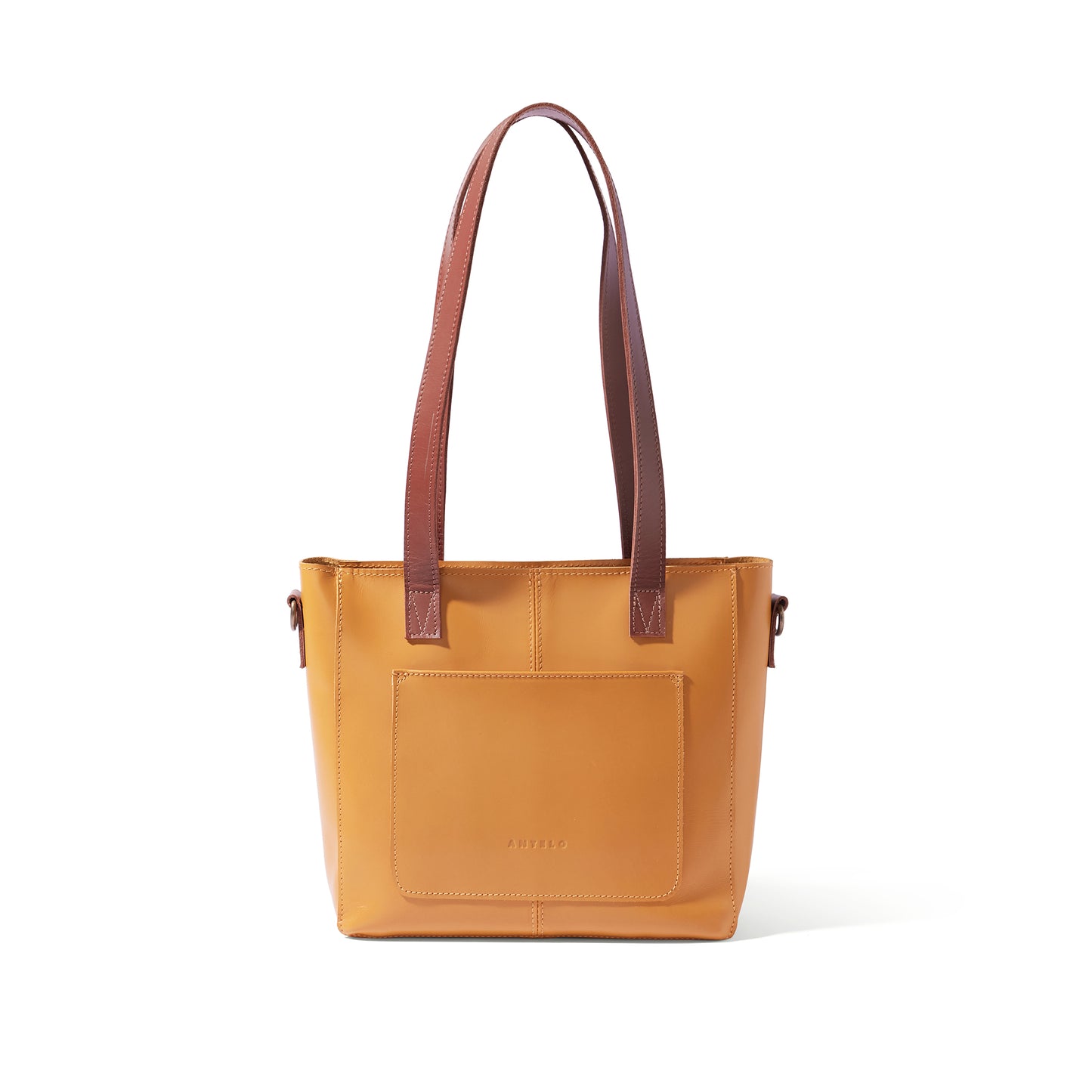 Harley leather unlined crossbody tote - CLEARANCE