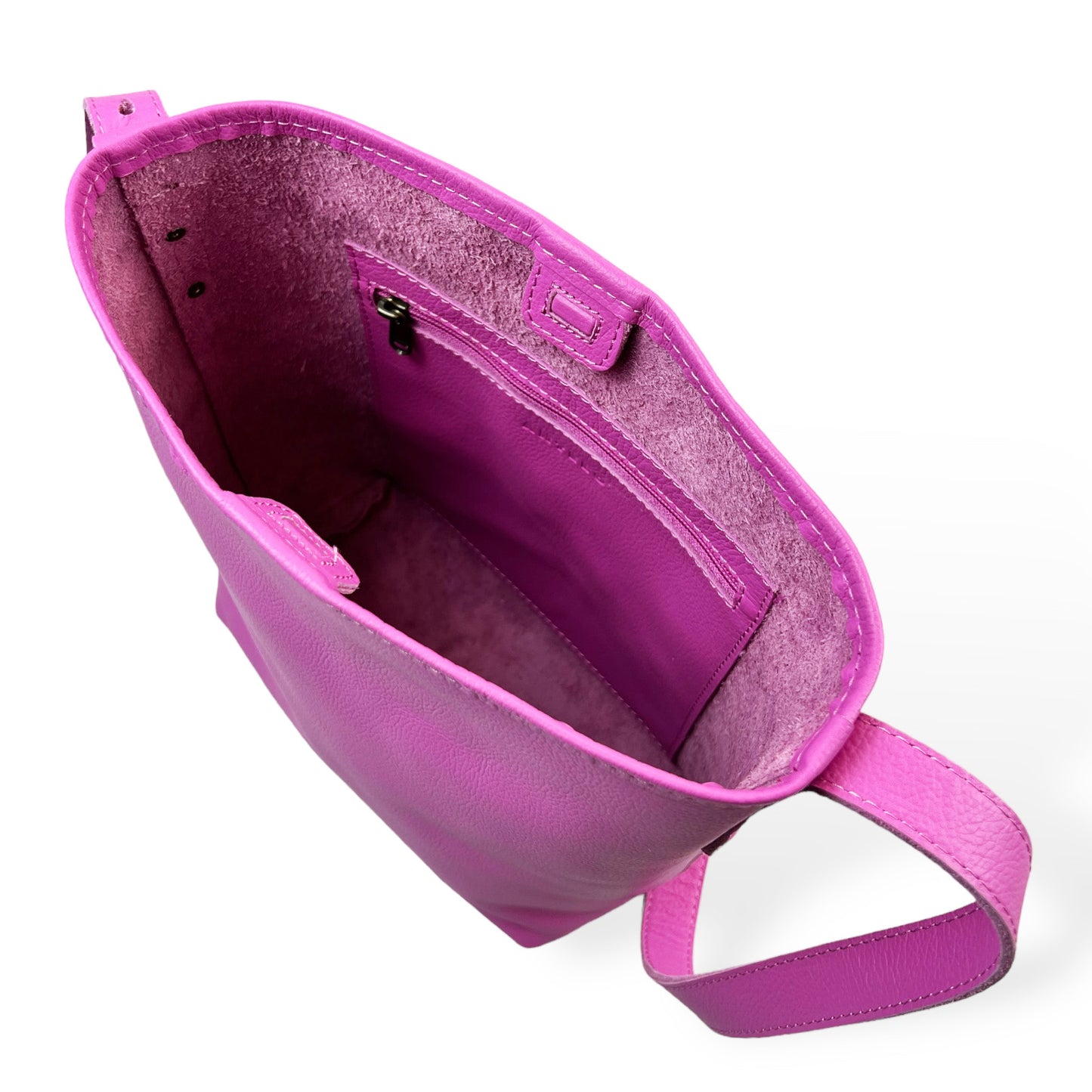 Dune Leather Crossbody Bucket Bag - SALE
