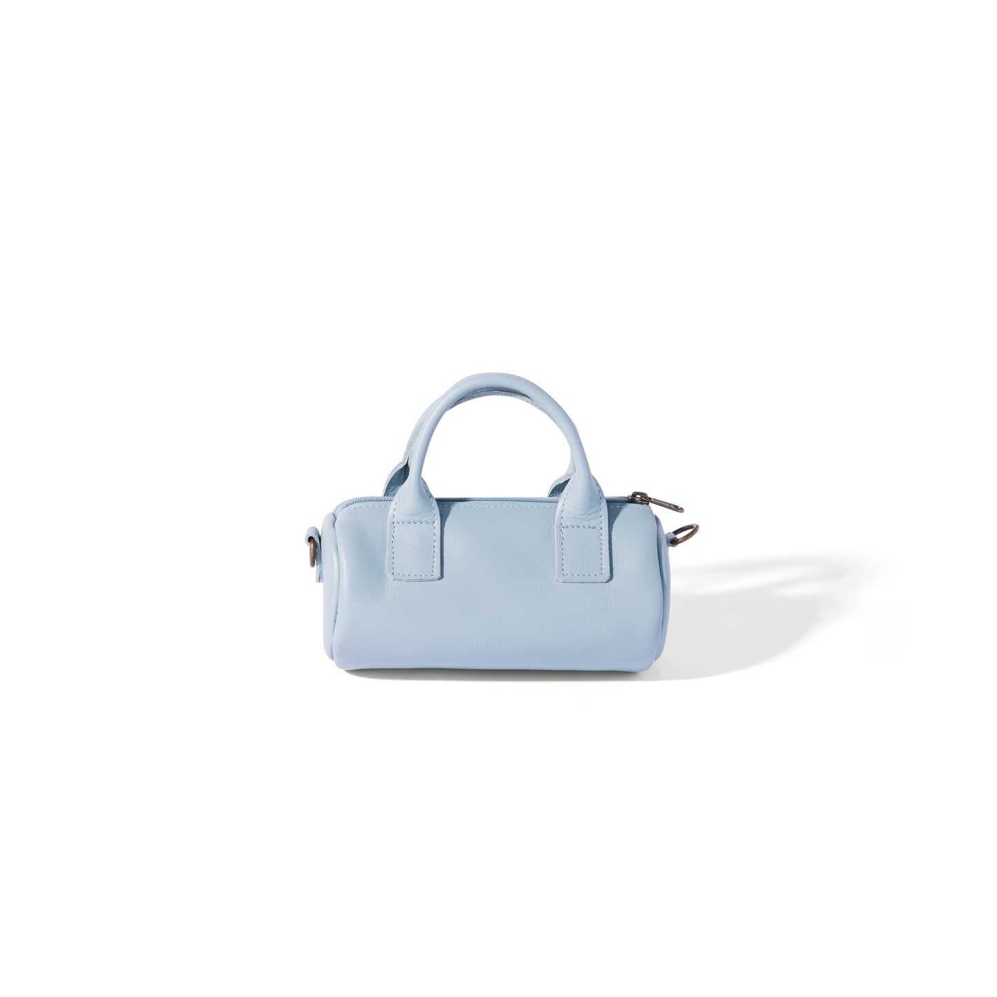 Indo leather mini barrel crossbody