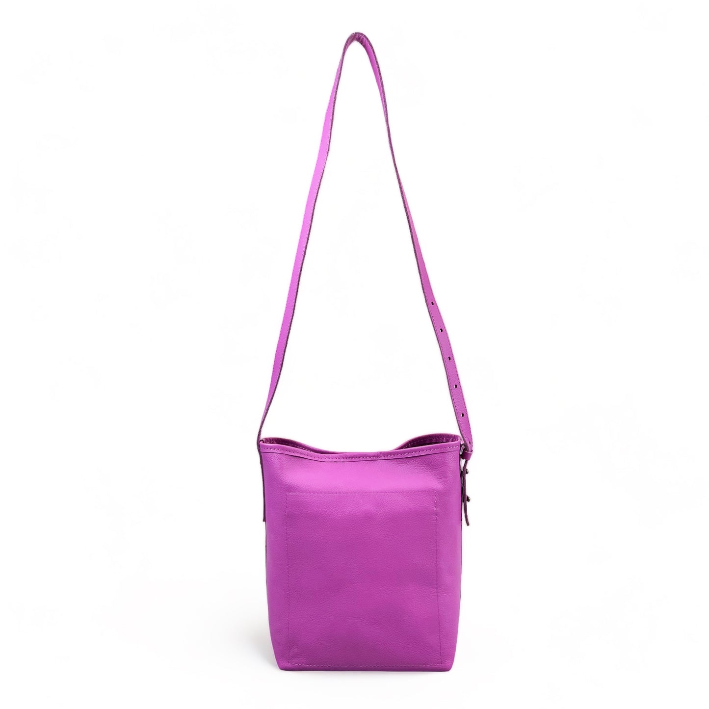 Dune Leather Crossbody Bucket Bag - SALE