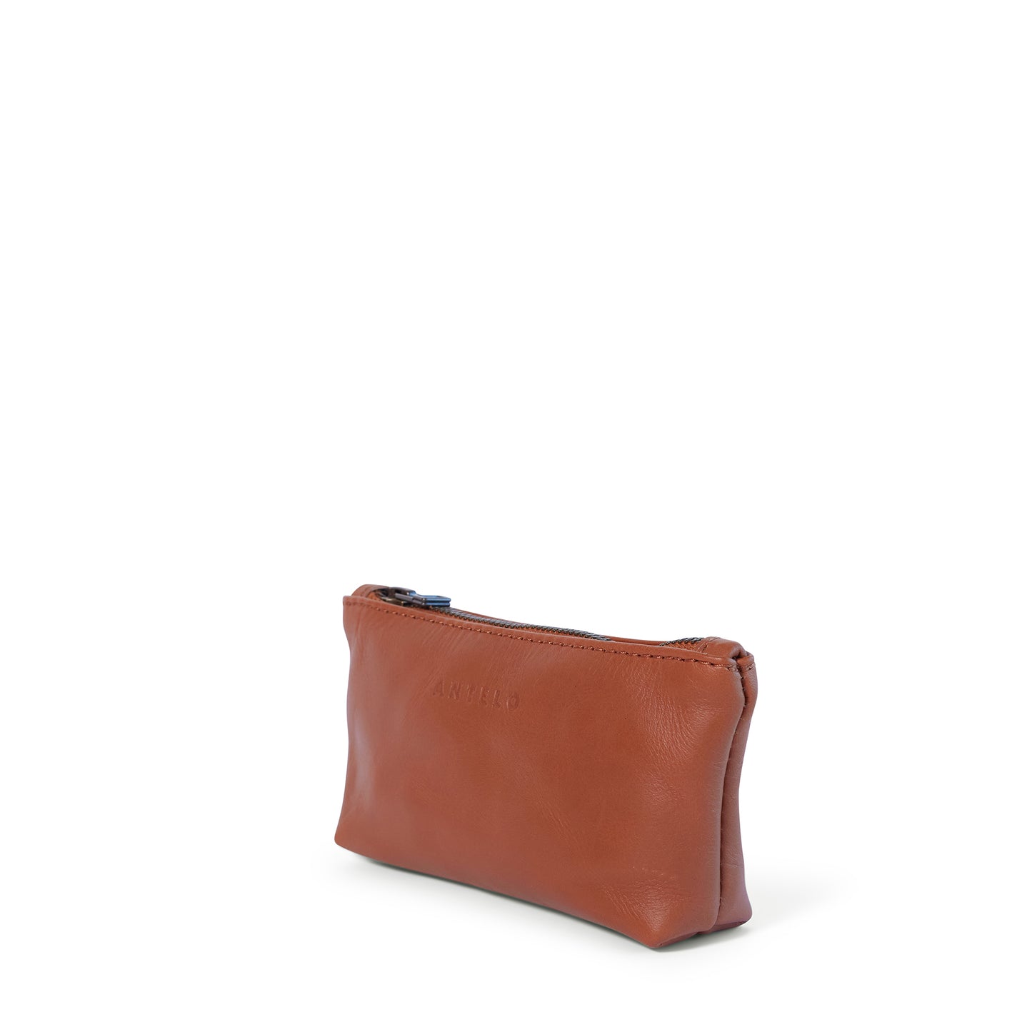Sofia leather zip pouch - MINOR FLAW