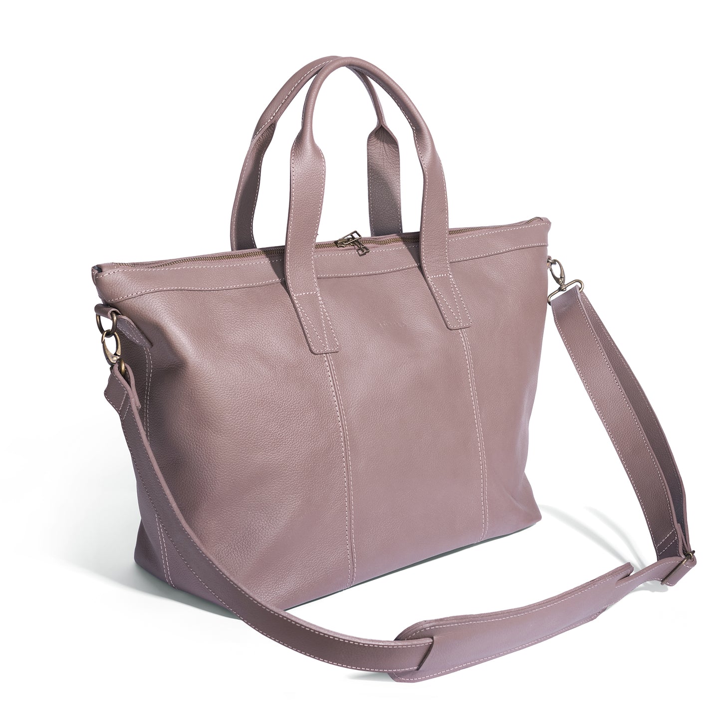 Murray leather overnight bag - MADE TO ORDER