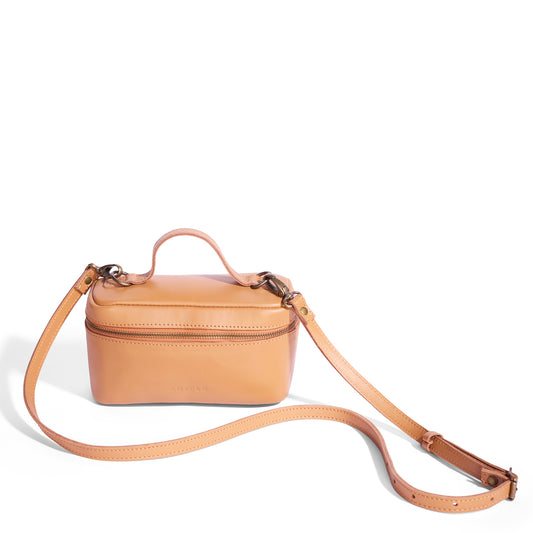Sigma leather vanity crossbody