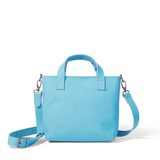 Zazi Petite leather crossbody tote - MINOR FLAW