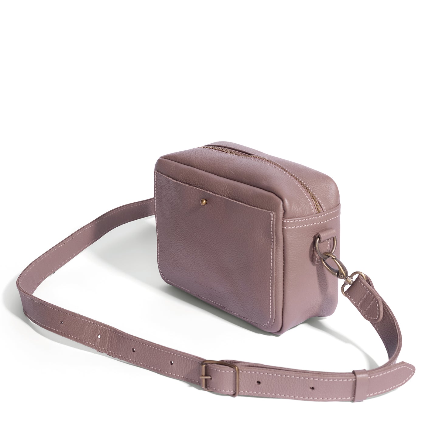 Nixie Leather Camera Crossbody - MINOR FLAW