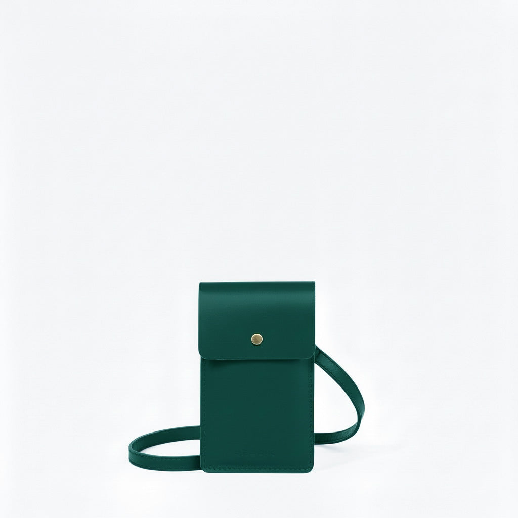 Benji Minimalist Leather Phone Bag - MINOR FLAW