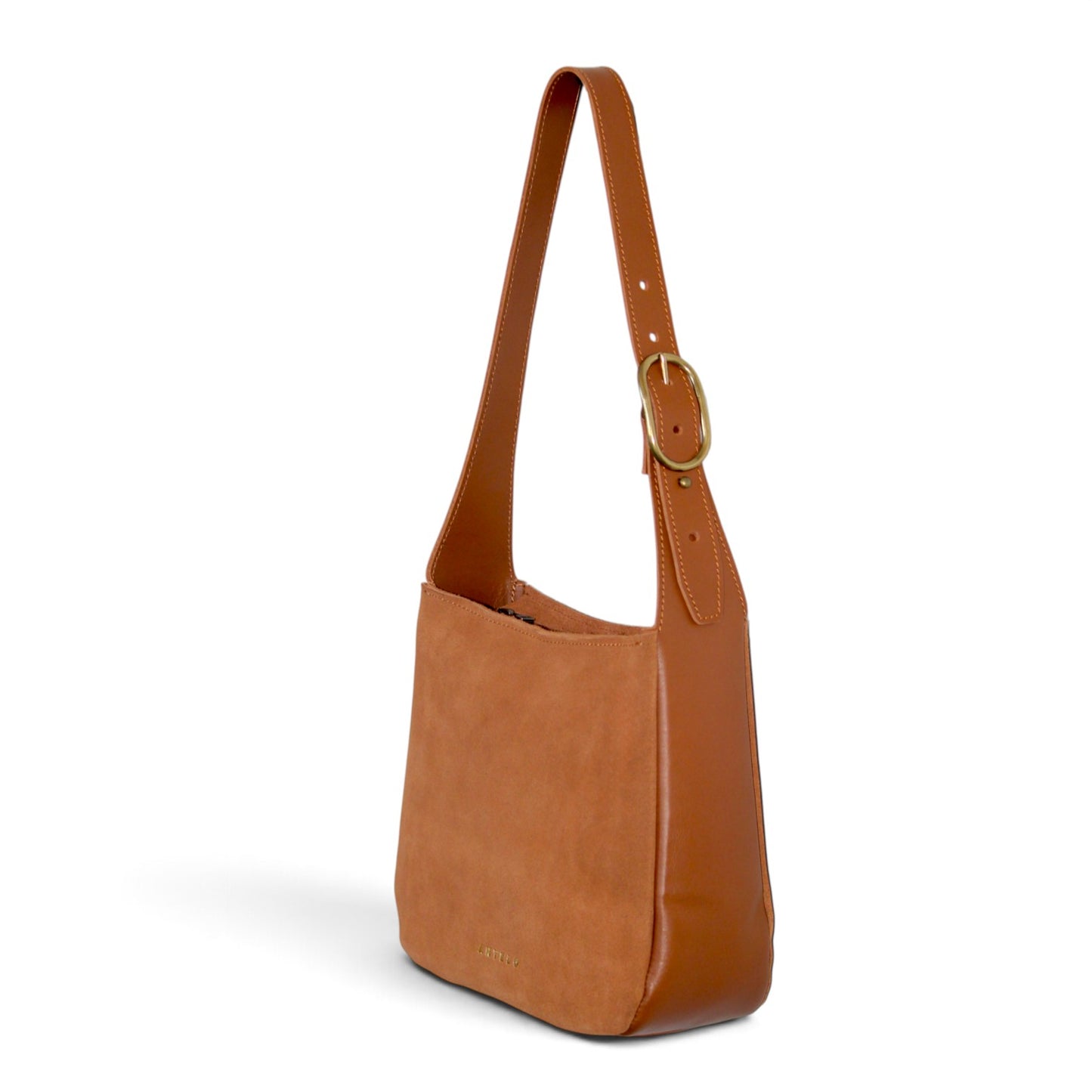 Buckley Unlined Leather Hobo Shoulder Bag