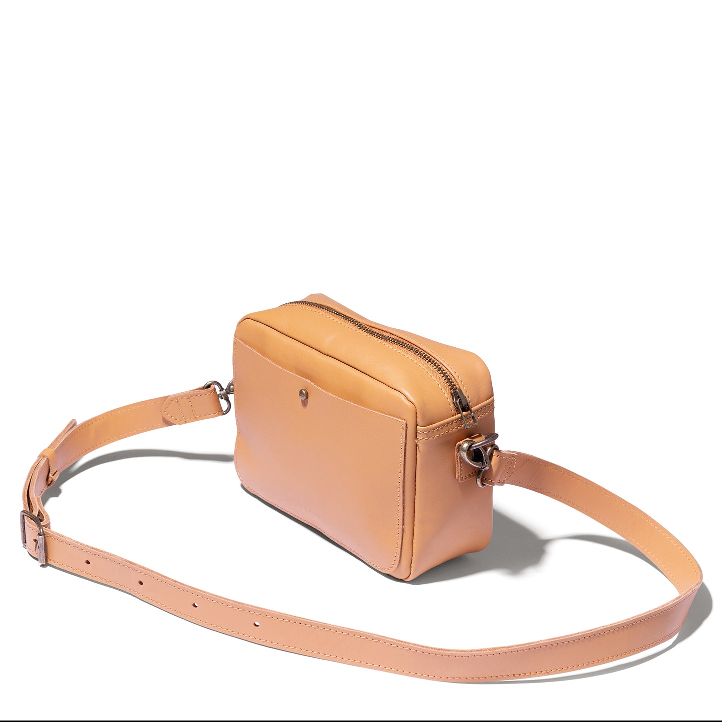Nixie Leather Camera Crossbody - MINOR FLAW