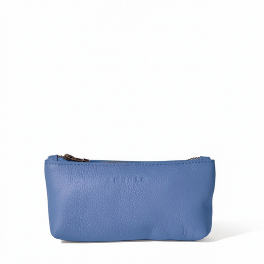 Sofia leather zip pouch - End of Season
