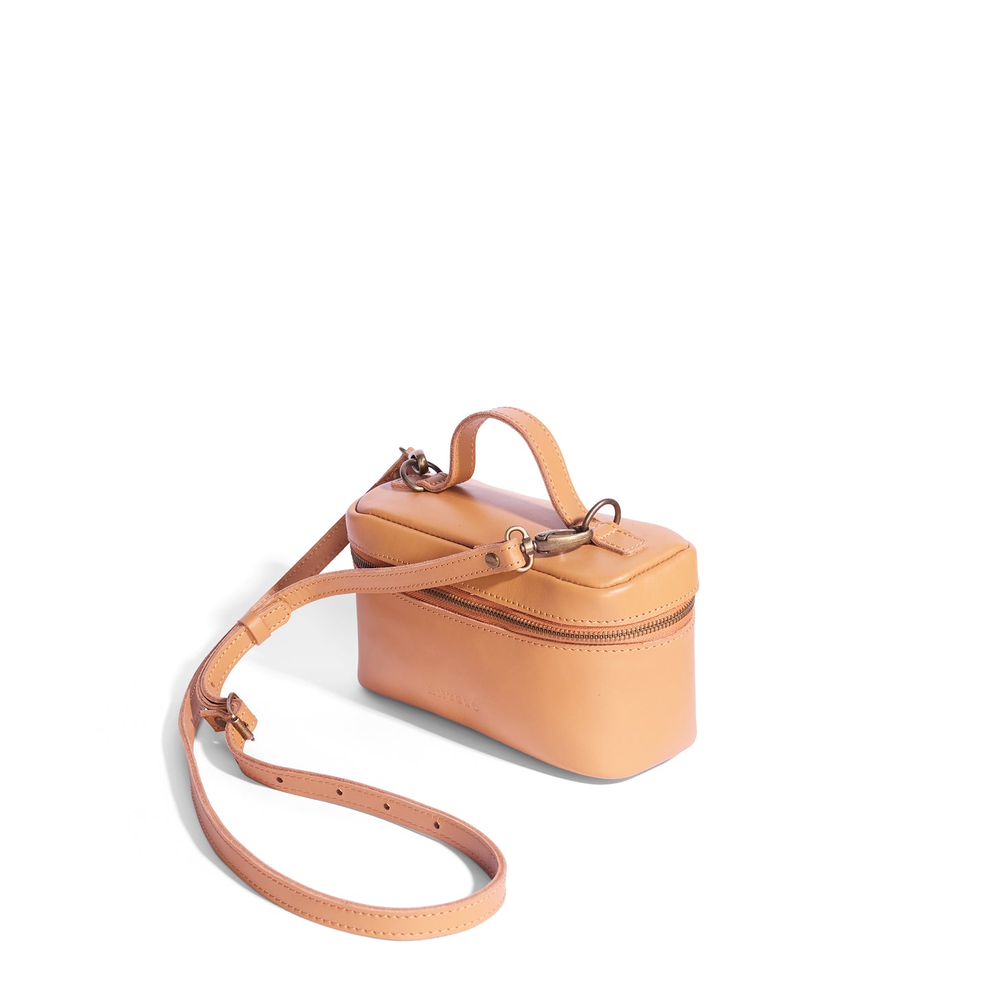 Sigma leather vanity crossbody