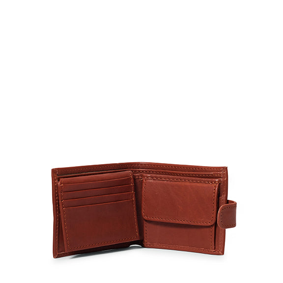 James mens leather bifold wallet - MINOR FLAW