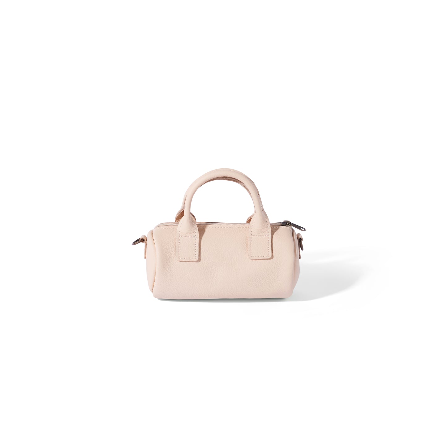 Indo leather mini barrel crossbody - CLEARANCE