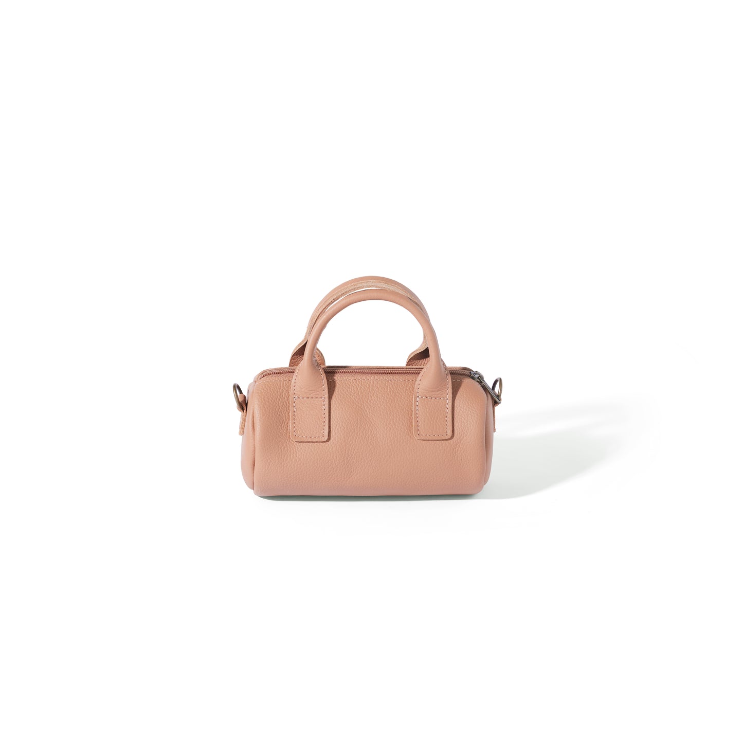 Indo leather mini barrel crossbody - CLEARANCE