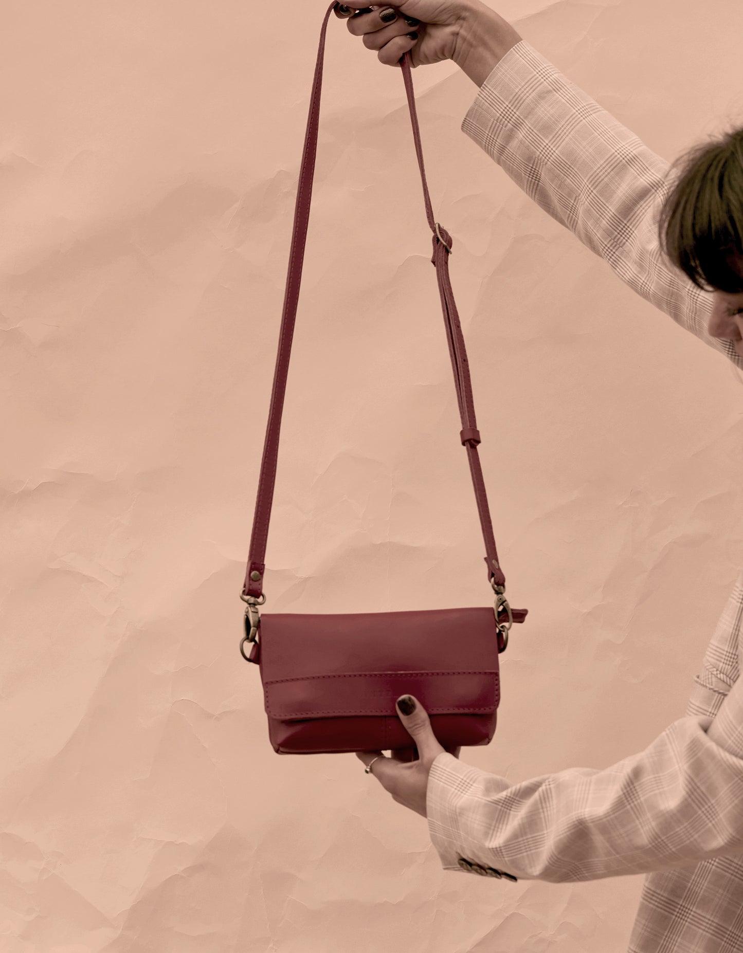 Alfi Micro Leather Crossbody