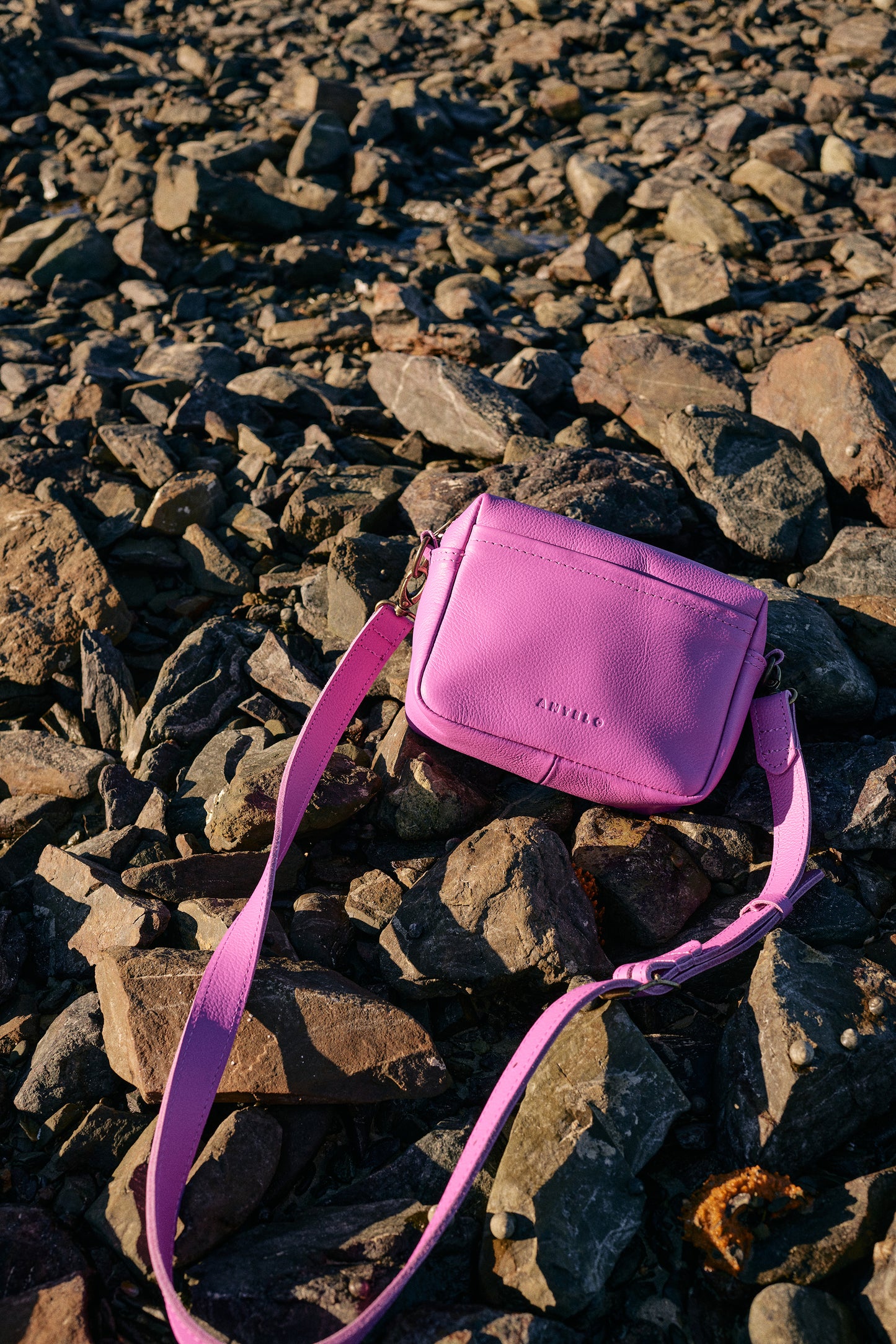 Lesedi Leather Mini Box Bag - FINAL CLEARANCE
