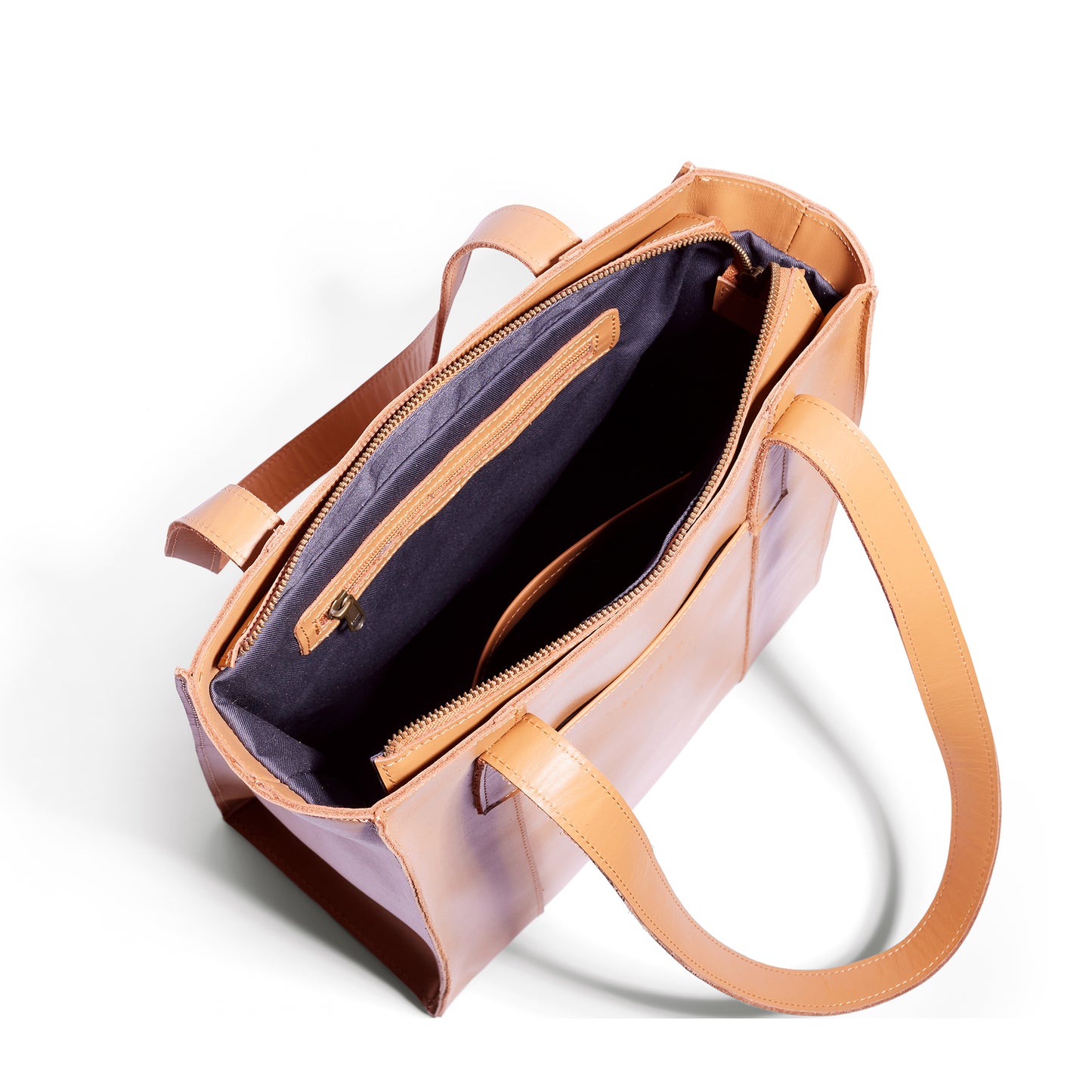 Delta North-South Business Leather Tote Bag