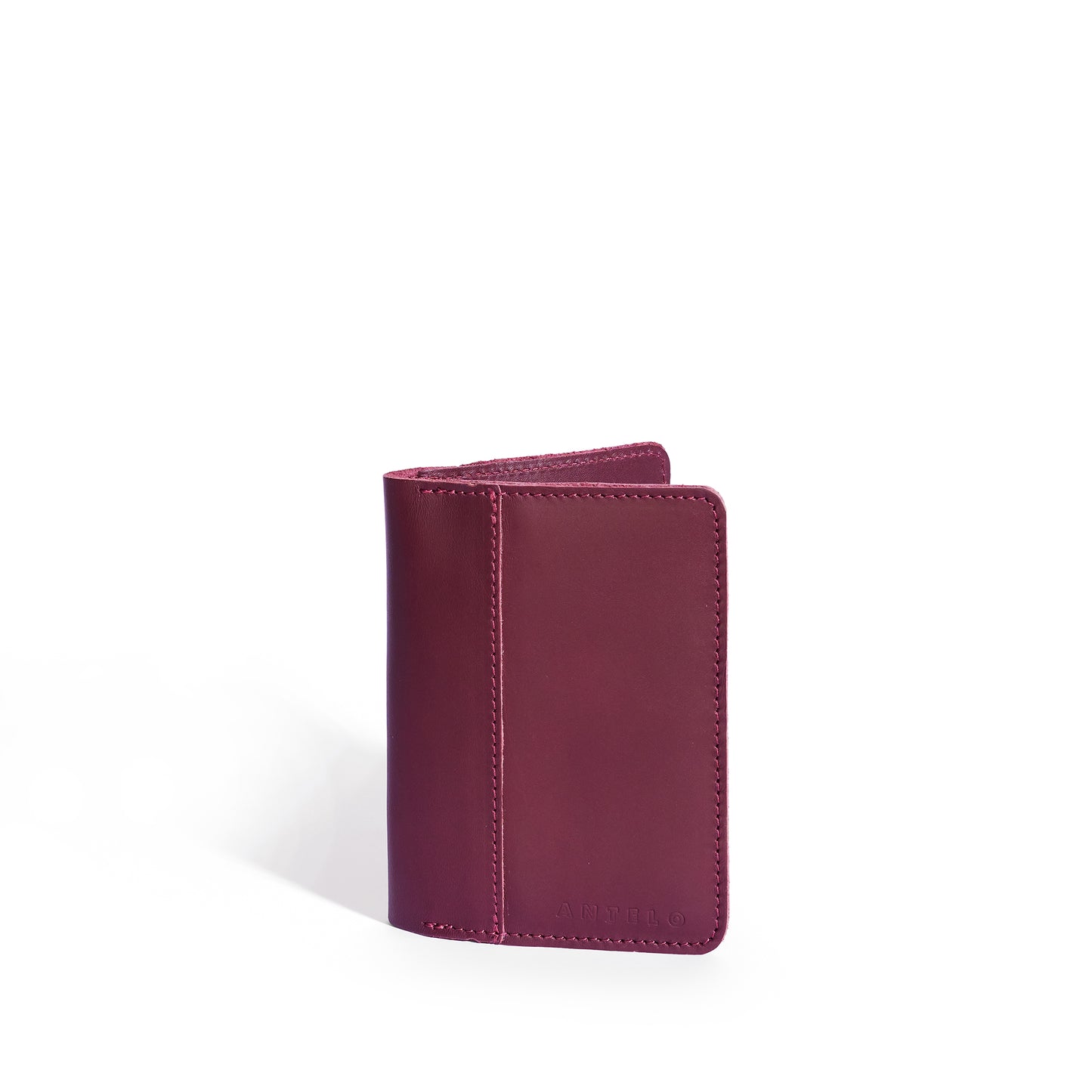 Hudson leather passport holder