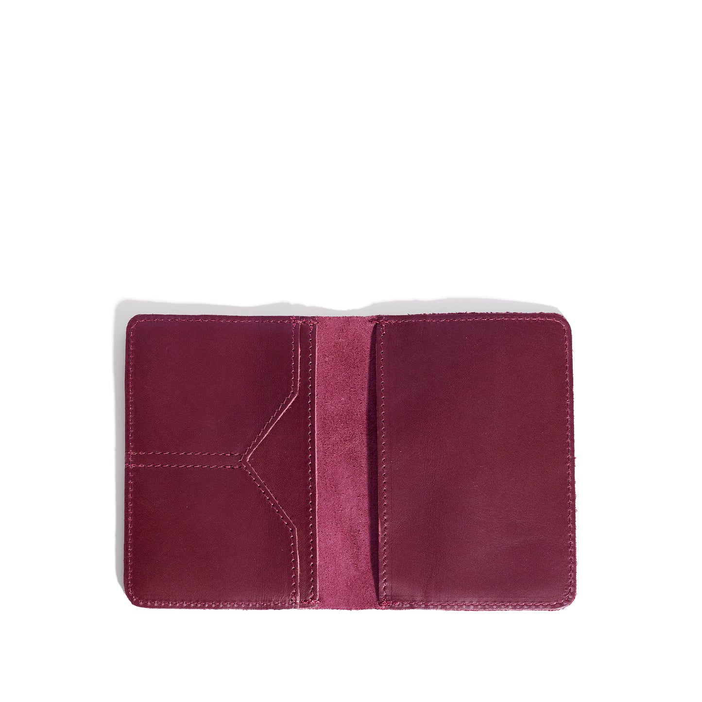 Hudson leather passport holder