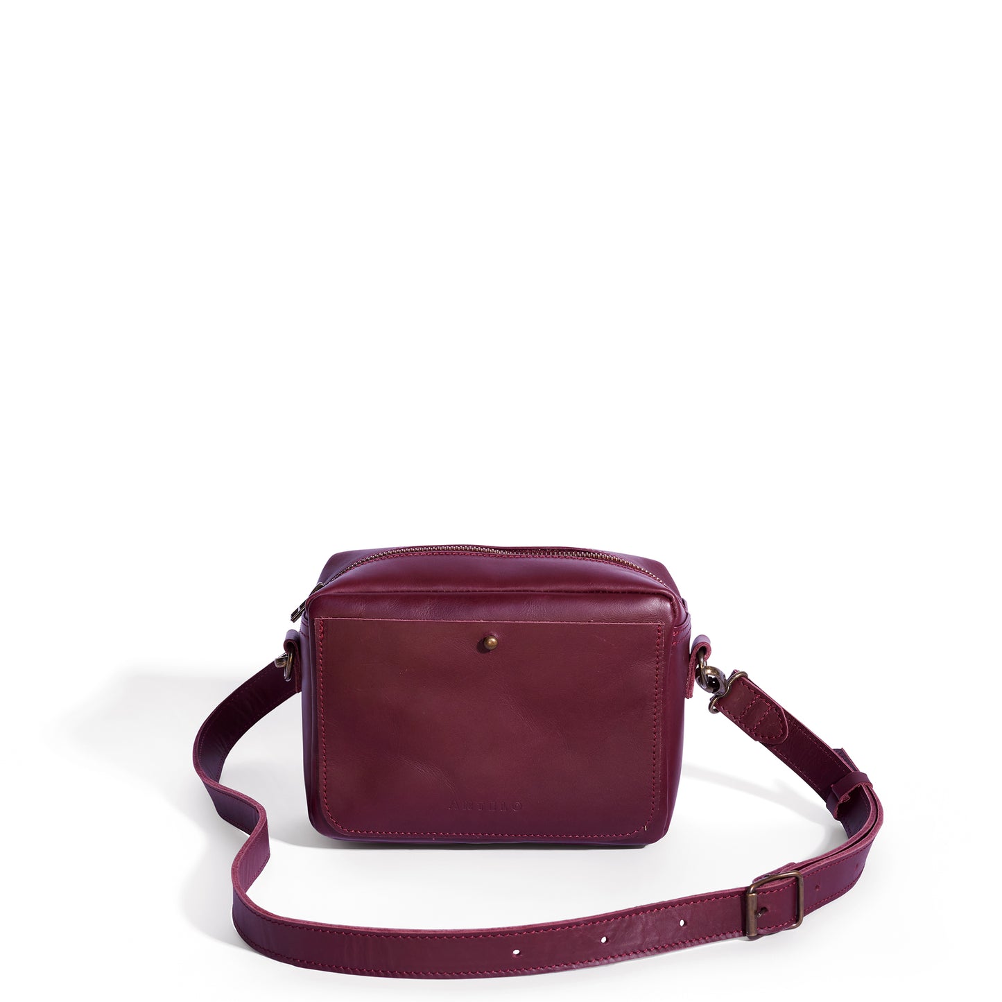 Nixie Leather Camera Crossbody - MINOR FLAW