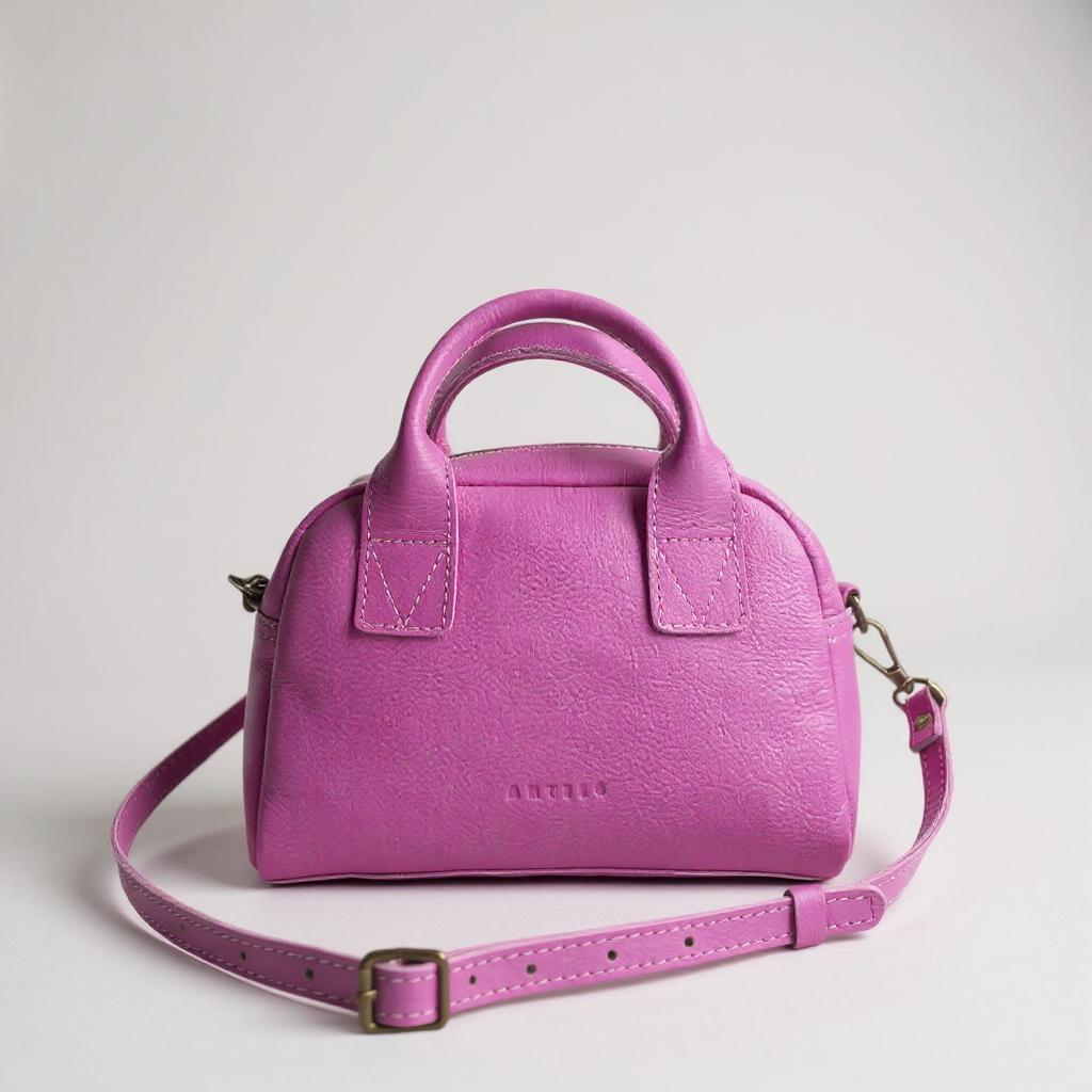 Khaleesi Leather Mini Bowler Crossbody