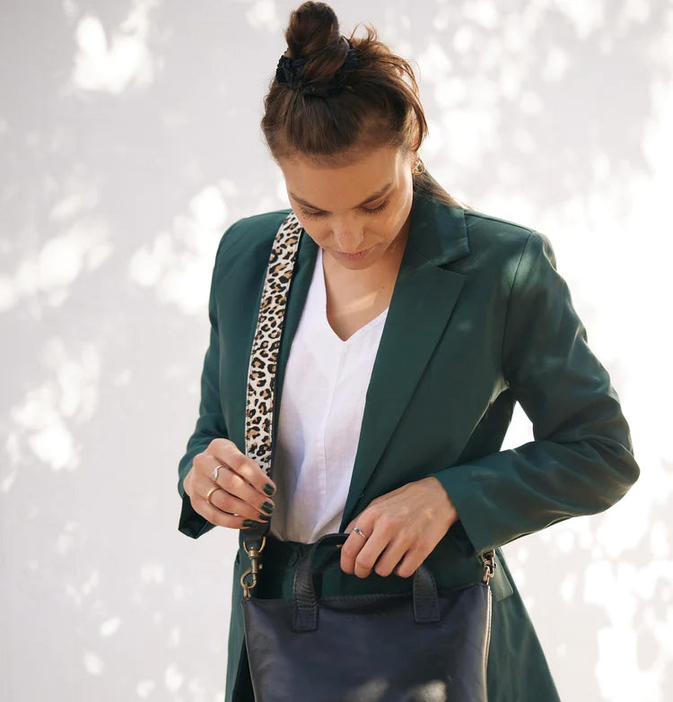 Leo Wild Leather Bag Strap