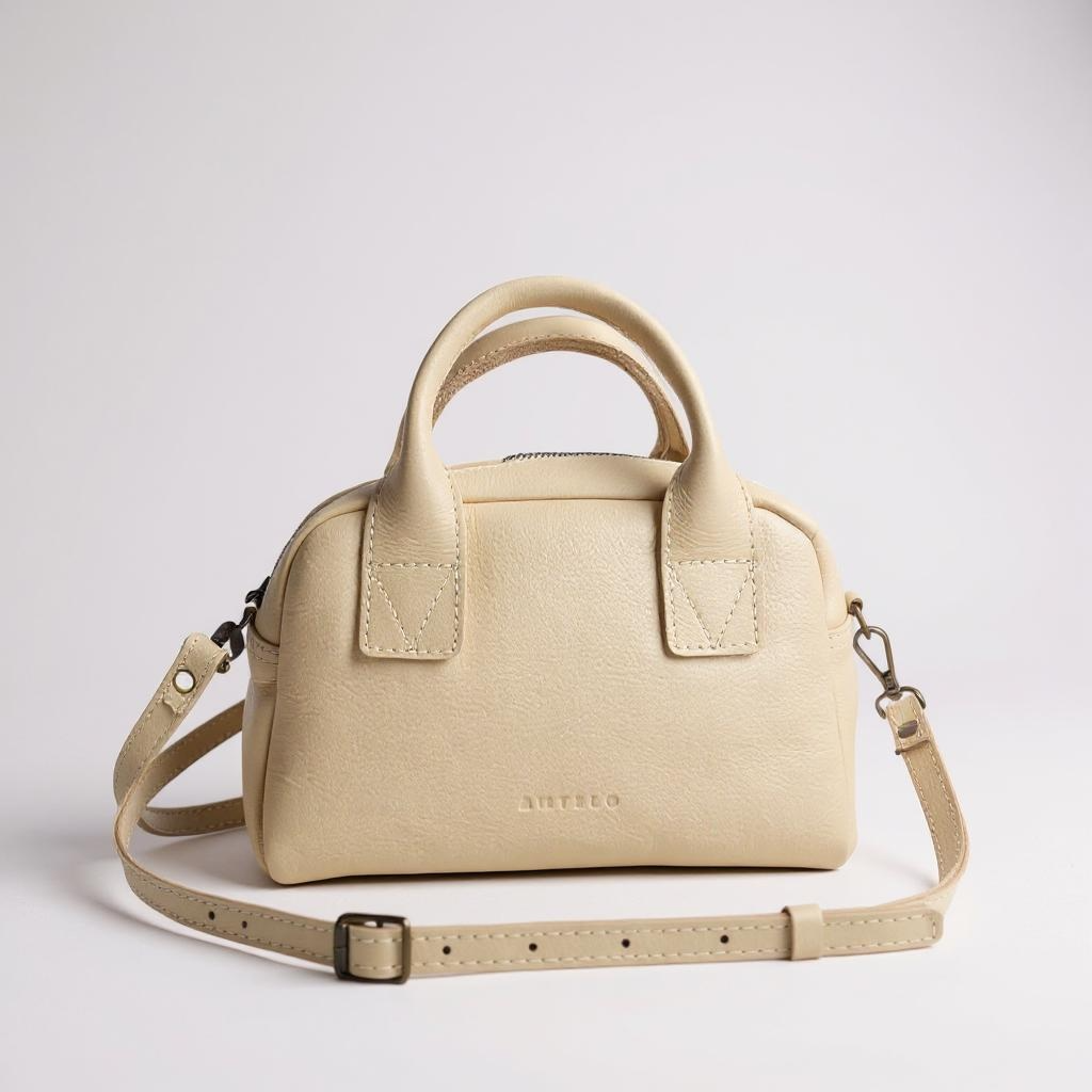 Khaleesi Leather Mini Bowler Crossbody