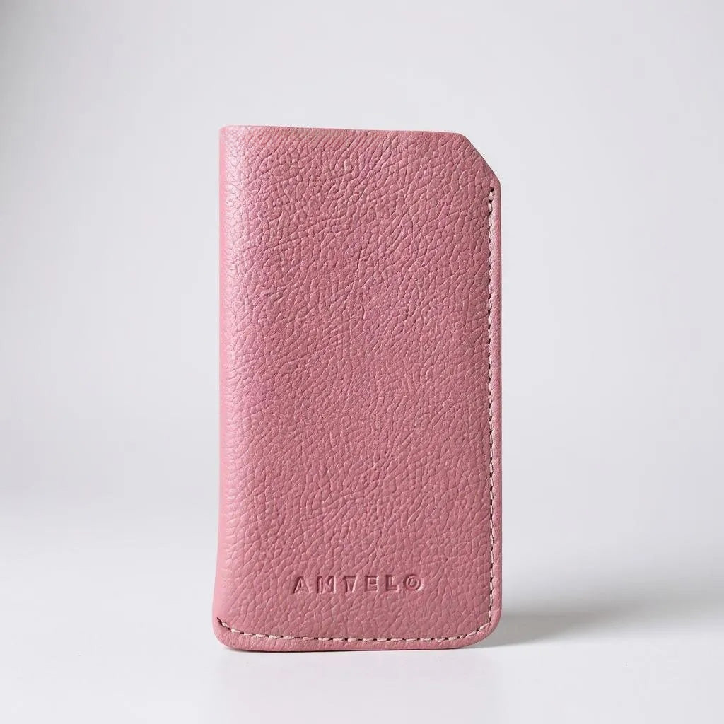 Lucas leather sunglass pouch