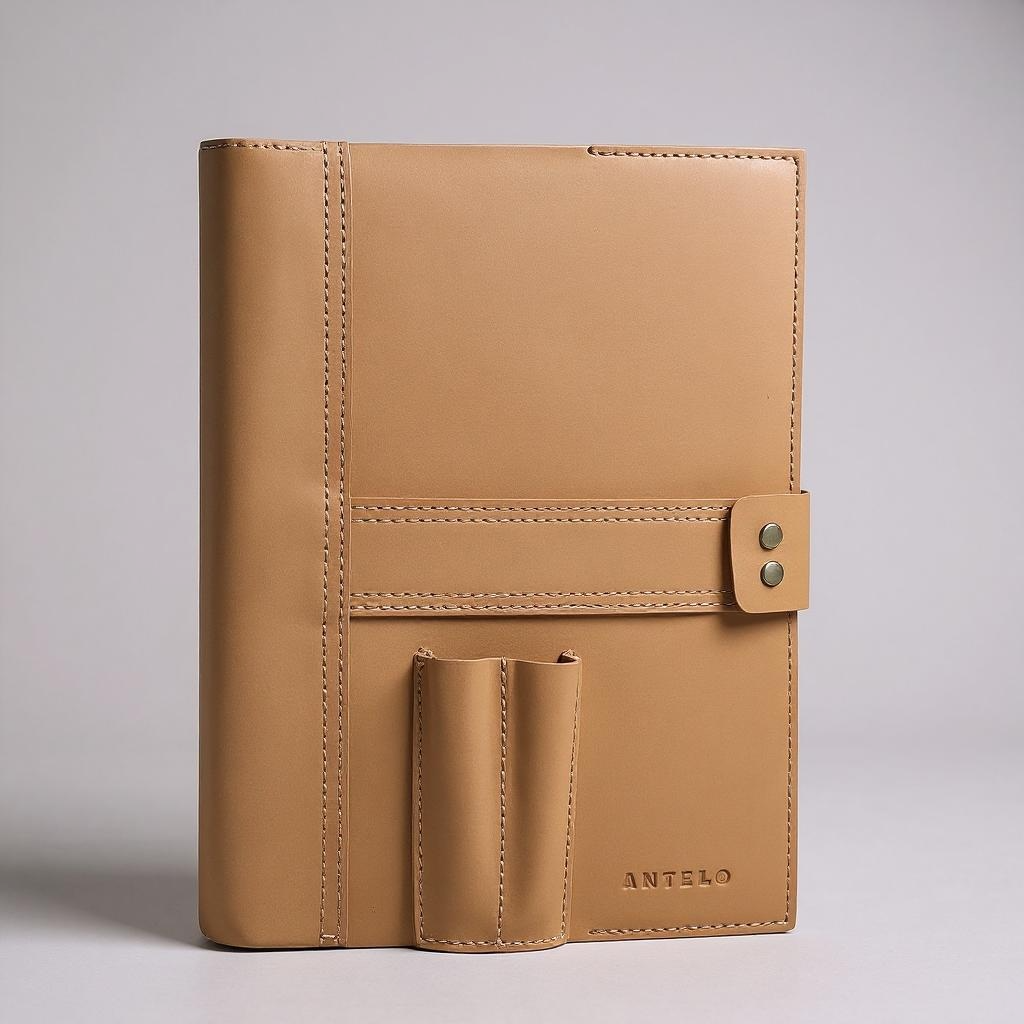 Harry A4 leather notebook cover - CLEARANCE
