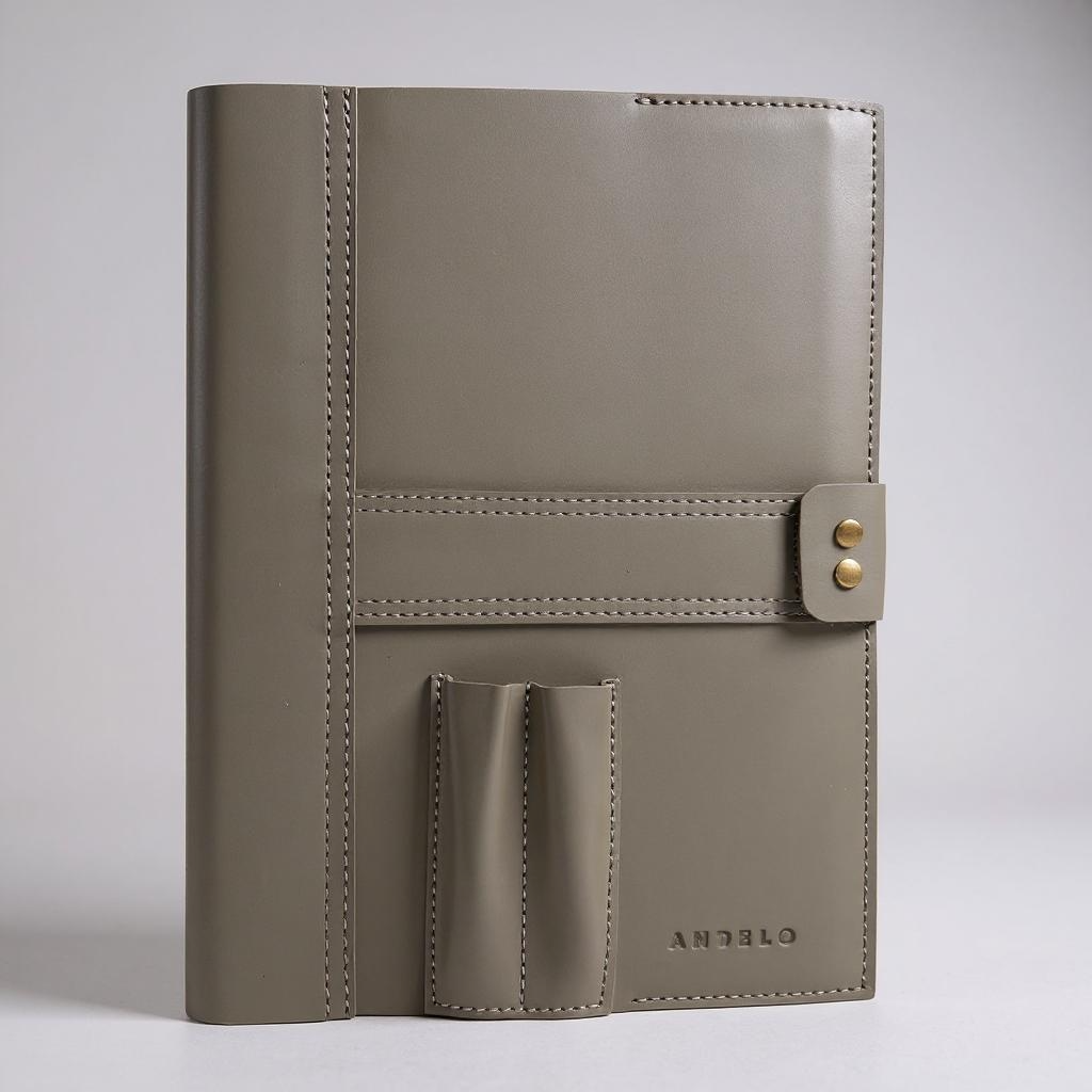 Harry A4 leather notebook cover - CLEARANCE